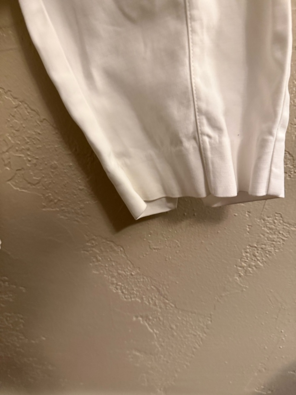 J. Jill Essentials Women’s Cream Tailored Chinos Cotton Blend Pull On Size 22 - Picture 4 of 12